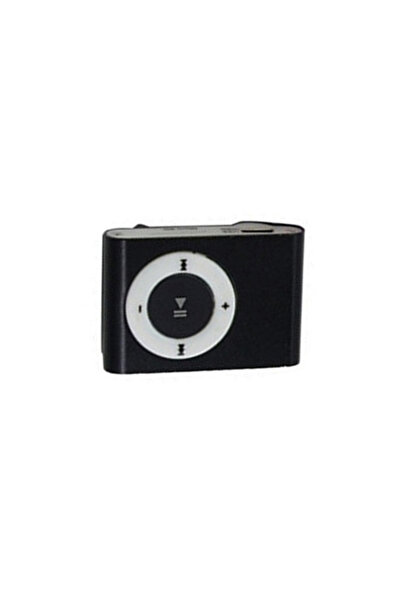 Choice1 مشغل MP3 محمول صغير أسود بمنفذ USB مشغل موسيقى MP3 معدني مدمج مقاوم ل...