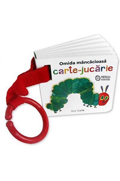 Editura Portocala Albastra Omida mancacioasa, carte-jucarie, Eric Carle