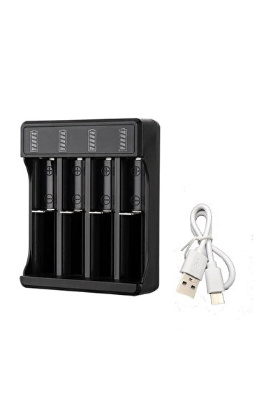 Choice1 4 Port KEBIDU 18650 Battery Charger 2/4 Slots DC 5V Charger For 18650...