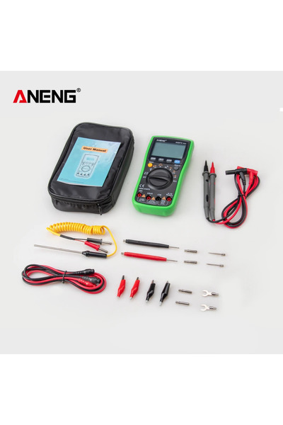 Choice3 جهاز قياس رقمي متعدد الوظائف ANENG AN870 الأخضر الاحترافي بـ 19999 عد...