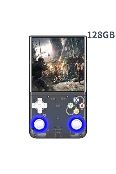 Choice1 وحدة تحكم ألعاب R36S Ultra سوداء بسعة 128 جيجابايت، نظام لينكس مفتوح ...
