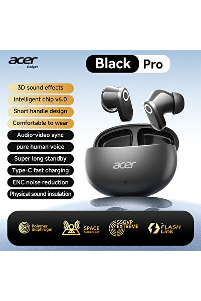 Choice1 سماعات أذن لاسلكية من Acer OHR627 TWS بتقنية البلوتوث 5.3، سماعات رأس...