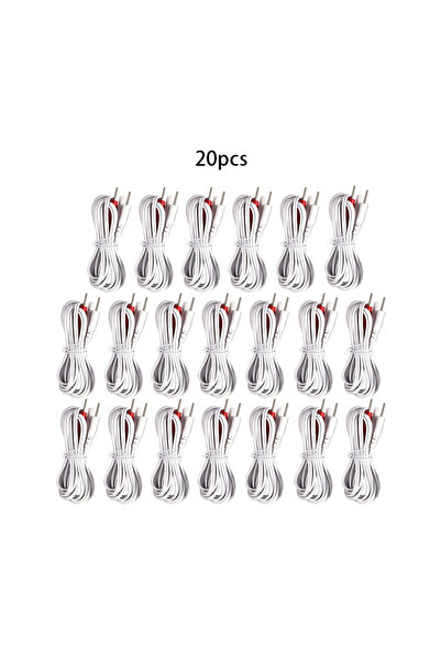 choice2 white 2pin 20pcs 2pcs 2/4 Button 2/4-In-1 Pin 3.5mm Replacement Jack ...