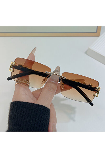 Choice3 MULTI 1 1 Pc Fashionable Women Men Sunglasses Frameless Rectangular P...