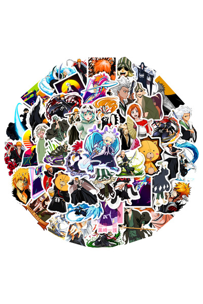 Choice 50 قطعة ملصقات BLEACH، ملصقات حرب الدم التي تمتد عبر الألف سنة، ملصقات...