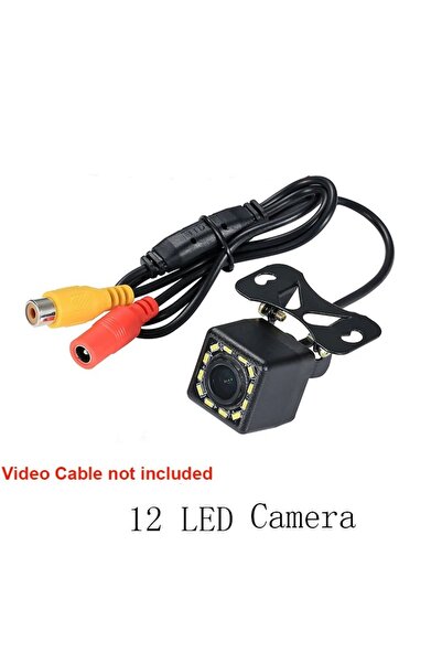 Choice3 كاميرا خلفية للسيارة بزاوية واسعة وعالية الدقة مع 12 مصباح LED، كامير...
