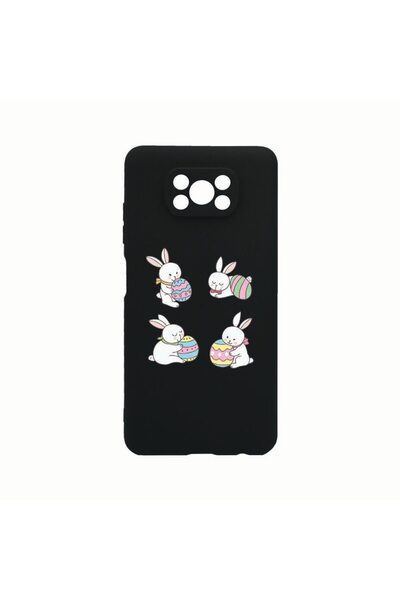 bestcase Θήκη Σιλικόνης, Συμβατή με Xiaomi Poco X3 Pro, Πασχαλινό Κουνέλι, Αν...