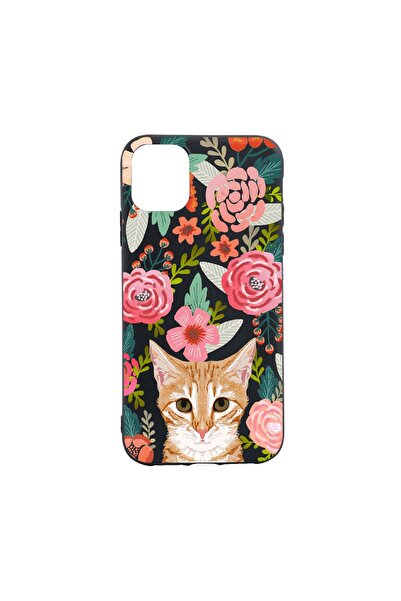 bestcase Husa Silicon, Compatibila Cu Xiaomi Redmi 10C, Cat and Flowers, rezi...
