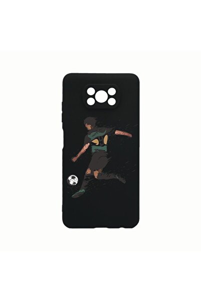 bestcase Husa Silicon, Compatibila cu Xiaomi Poco X3 Pro, Football, Rezistent...
