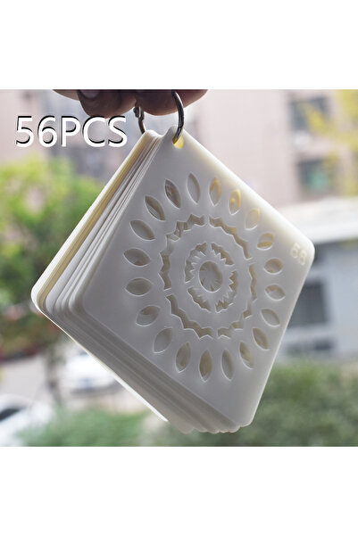 Choice 56 Mandala 56pcs Hollow Flower & Mandala Design, Art Painting Stencils...