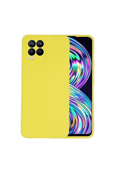 Sonique Θήκη Σιλικόνης My Colors Realme 8 / Realme 8 Pro Κίτρινο
