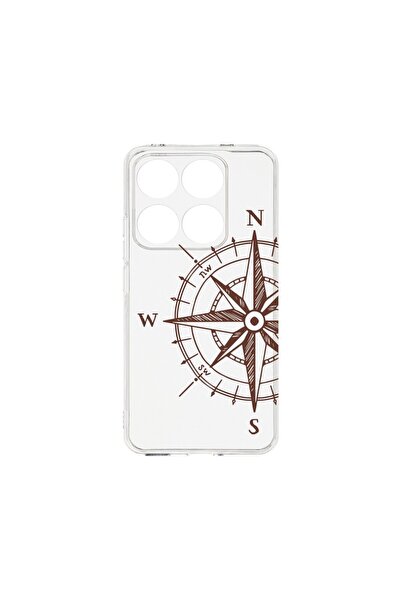 bestcase Husa pentru Xiaomi 14T, BestCase¬Æ Clear Silicon 2MM, Compass, Antis...