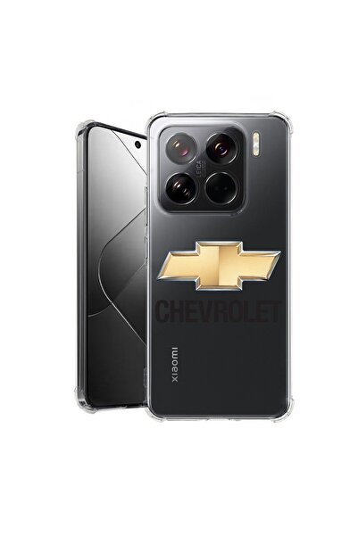 bestcase Калъф за Xiaomi 15 Pro, Удароустойчив 1.5ММ, Шевролет, Защита на кам...
