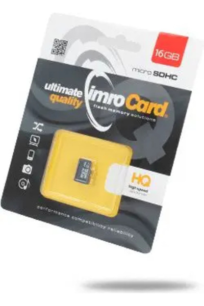 Imro memory card 16GB microSDHC class 10 UHS-i