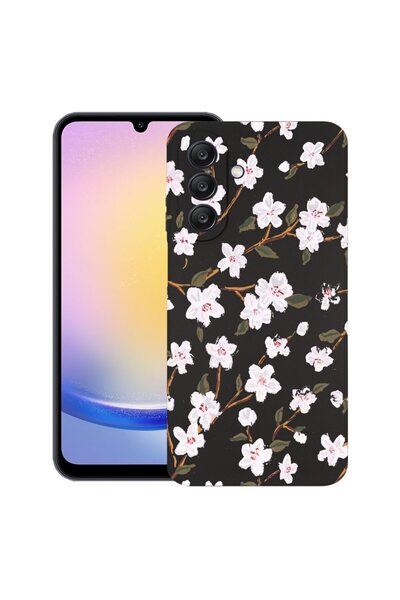 bestcase Husă pentru Samsung Galaxy A56, Floare de primăvară, Silicon subțire...