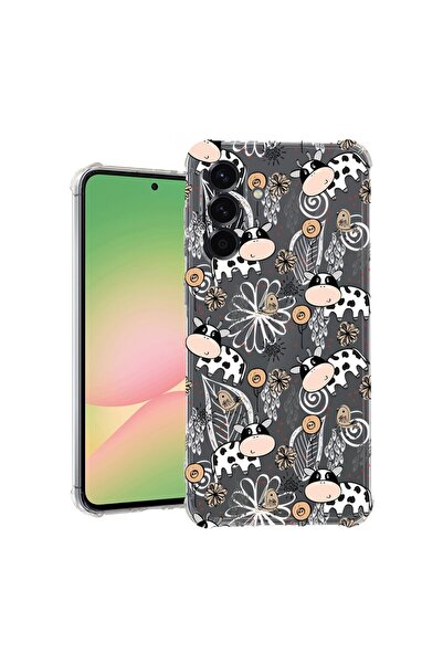bestcase Husă pentru Samsung Galaxy S25, Antișoc 1.5MM, Model vacă, Protecție...