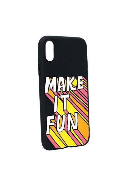 bestcase Θήκη με μήνυμα  "Make It Fun ", για Xiaomi Redmi 9A, ανθεκτική στη φ...
