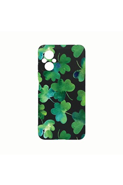 bestcase Husa Silicon, Compatibila Cu Xiaomi Poco M5, Green leaf, Rezistenta ...