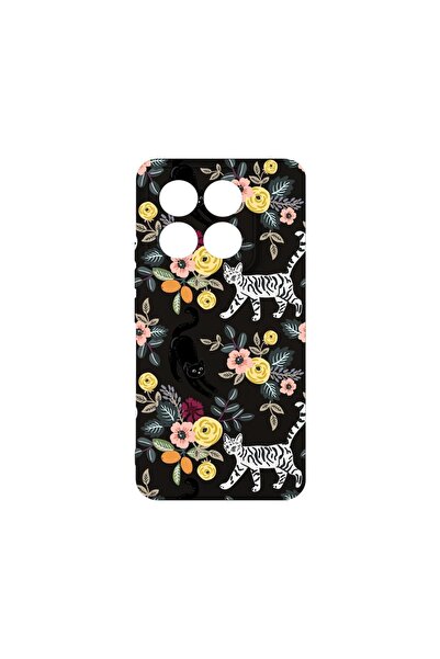 bestcase Husa pentru Xiaomi 14T Pro, BestCase¬Æ Slim SIlicon 0.8MM, Cat Patte...
