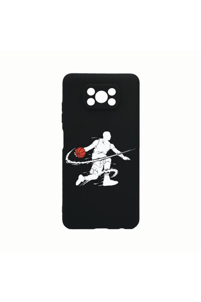 bestcase Husa Silicon, Compatibila cu Xiaomi Poco X3 / Poco X3 (NFC), Basketb...