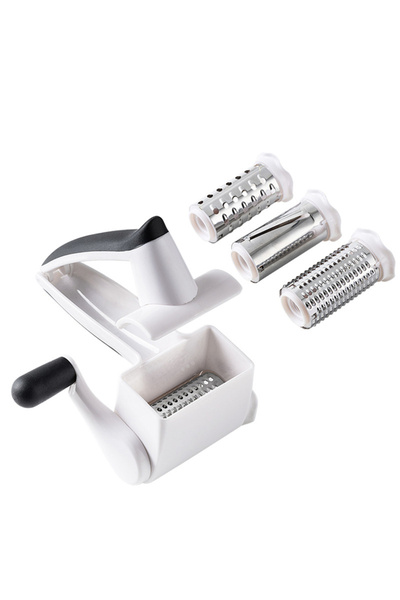 Choice1 Set Classic Rotary Cheese Grater,Hand Crank Cheese Shredder- Vegetabl...