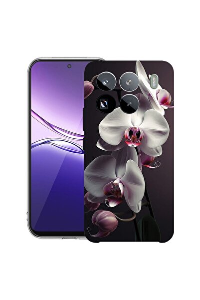 bestcase ¬Æ Husa Clear Slim Silicon Compatibila cu Xiaomi 15 Pro, White Orchi...
