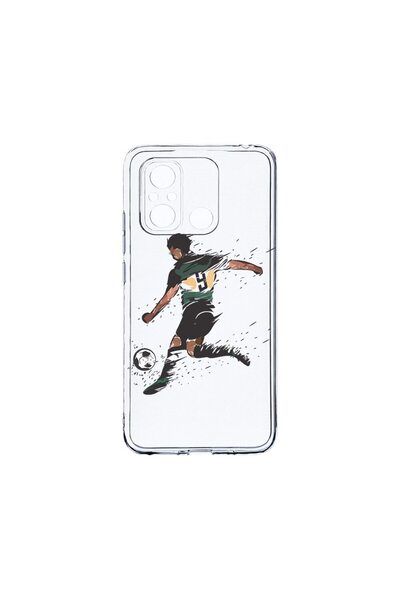 bestcase Διαφανής Θήκη Σιλικόνης 2MM, Συμβατή με Xiaomi Redmi 12C, Σχέδιο Ποδ...
