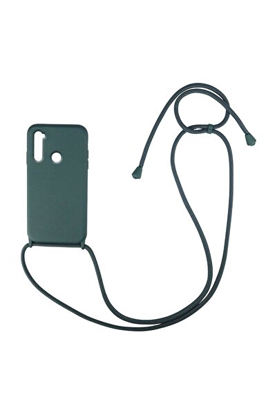 Sonique Θήκη Σιλικόνης με Κορδόνι CarryHang Xiaomi Redmi Note 8T Πράσινο Σκούρο