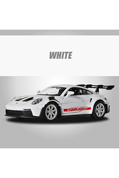 Choice1 نموذج سيارة بورش 911 GT3 RS الرياضية البيضاء بمقياس 1:36، سيارة سباق ...