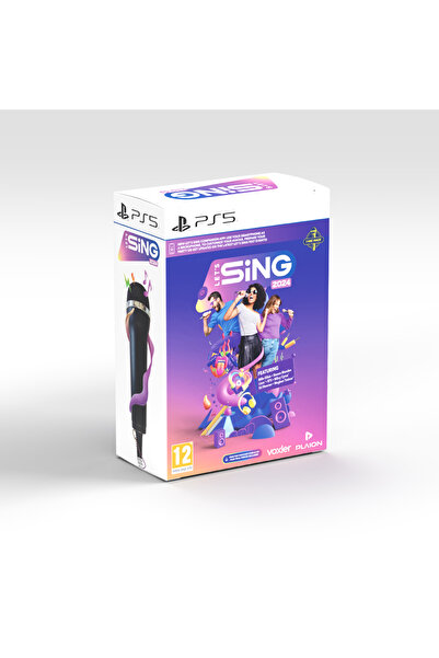 RAVENSCOURT Let's Sing 2024 - Pachet cu un singur microfon (Playstation 5)