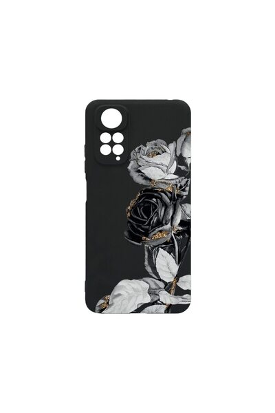 bestcase Тънък силиконов калъф 0.8ММ, съвместим с Xiaomi Redmi Note 11, Черна...
