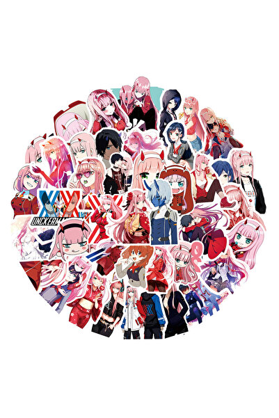 Choice 50 قطعة من ملصقات الأنمي DARLING In The FRANXX من بانداي، ملصقات كرتون...