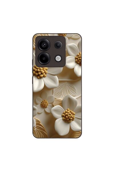 Sonique Θήκη 3D Flower Series για Xiaomi Redmi Note 13 Pro 5G / Poco X6 5G Λευκό