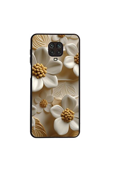 Sonique Θήκη 3D Flower Series για Xiaomi Redmi Note 9S/9 Pro Λευκό