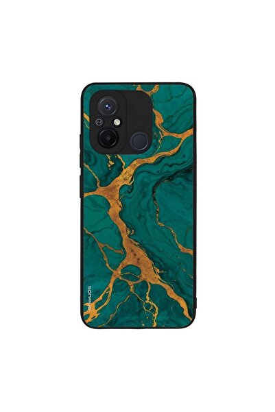 Sonique Θήκη Marble Series για Xiaomi Redmi 12C Πράσινο