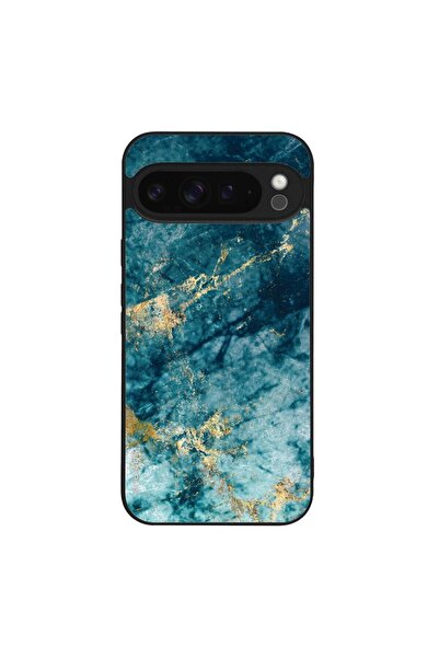 Sonique Θήκη Marble Series για Google Pixel 9 Pro XL 5G Μπλε