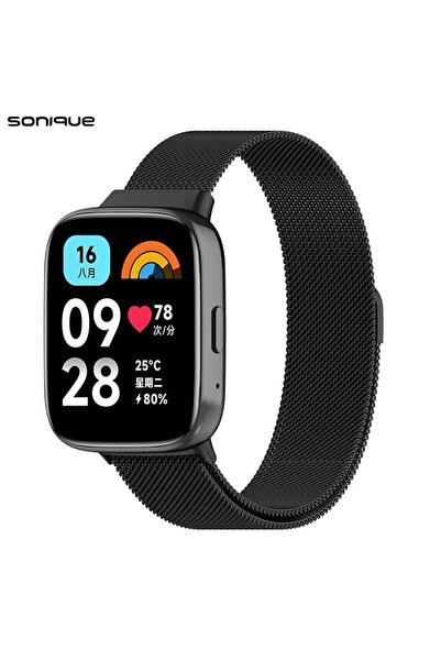 Sonique Λουράκι Stainless Steel Milanese Classic για Xiaomi Redmi Watch 3 Act...