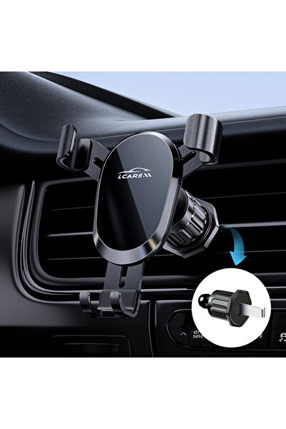 Choice1 black Car Phone Holder Air Conditioning Vent Universal Hook Fixed Nav...
