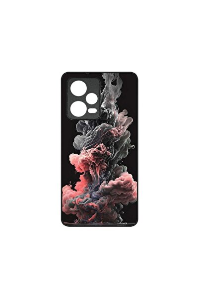 bestcase Тънък стъклен калъф, съвместим с Xiaomi Redmi Note 12 5G, течни цвет...
