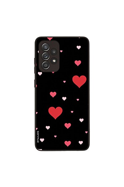 Sonique Θήκη Heart Series για Samsung Galaxy A52 4G/5G / Galaxy A52s 5G Μαύρο