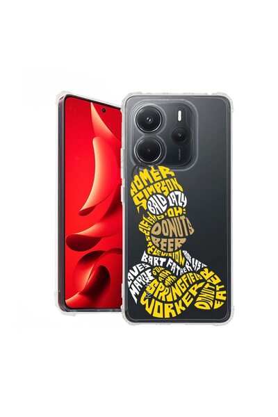 bestcase Θήκη για Xiaomi Redmi Note 14 4G, Αντικραδασμική 1.5MM, Καλλιγραφία ...
