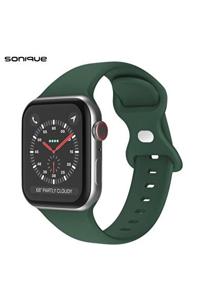 Sonique Λουράκι Σιλικόνης Butterfly Band για Apple Watch (42/44/45/49MM) Πράσ...