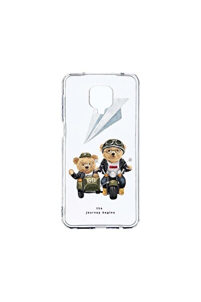 bestcase Διαφανής Θήκη Σιλικόνης 2MM, Συμβατή με Xiaomi Redmi Note 9S, Teddy ...
