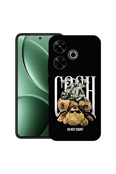 bestcase Θήκη για Xiaomi Redmi 13x με Σχέδιο Αρκουδάκι και Χρήματα, TPU Ματ Ε...
