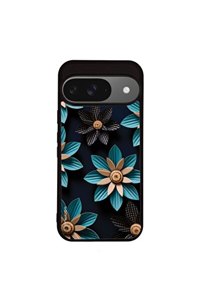 Sonique Θήκη 3D Flower Series για Google Pixel 9 5G Γαλάζιο