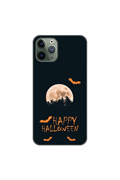 OEM Husa compatibila cu Apple iPhone 11 Pro Max Silicon Gel Tpu Model Happy H...