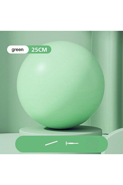 Choice1 green Yoga Pilates Ball 25cm Exercise Gymnastic Fitness Gym Core Trai...