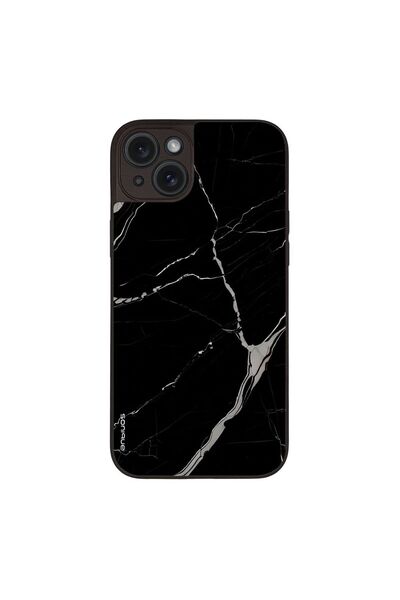 Sonique Θήκη Marble Series για Apple iPhone 15 Plus Μαύρο