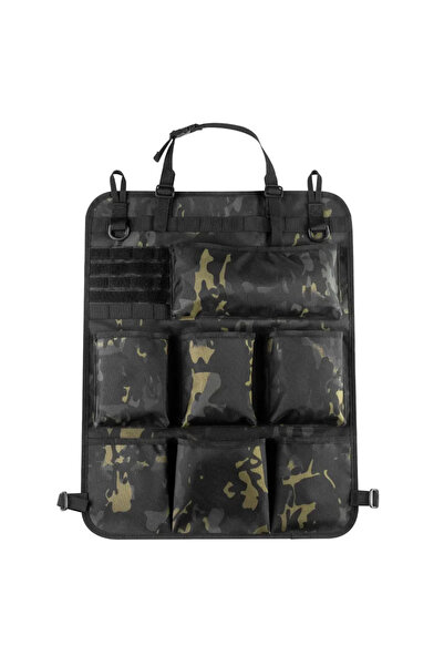 Choice camouflage black Car Seat Storage Organizer Seat Back Storage Bag Tact...
