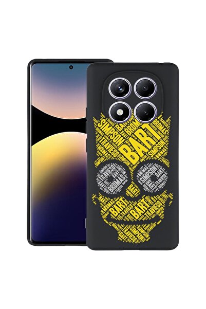 bestcase Θήκη για Xiaomi Redmi Note 14 Pro 4G, Καλλιγραφία Bart Simpsons, Λεπ...